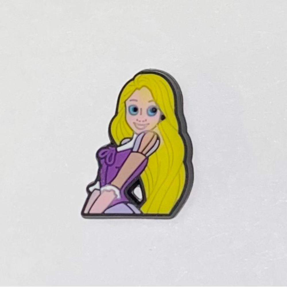 CROCS Purple & Yellow Rapunzel Jibbitz Charm